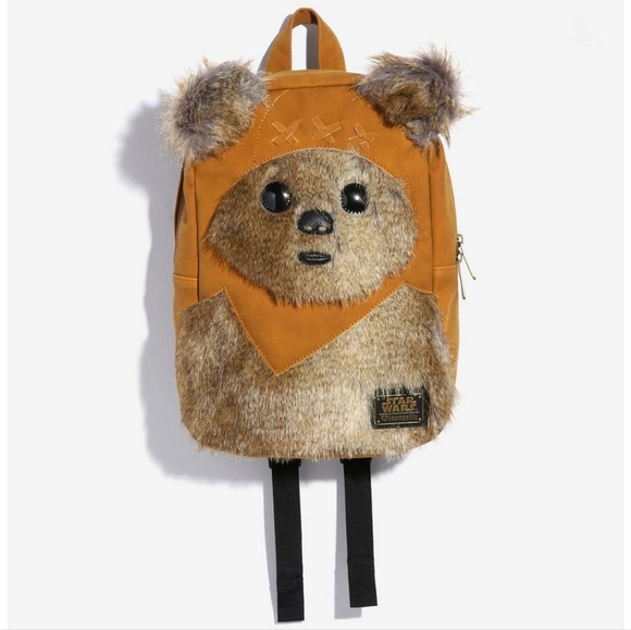Loungefly Star Wars Ewok Wicket Backpack - Picture 14 of 14